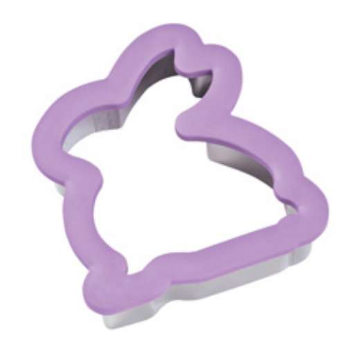 Sitting Bunny Comfort Grip Cookie Cutter - Click Image to Close